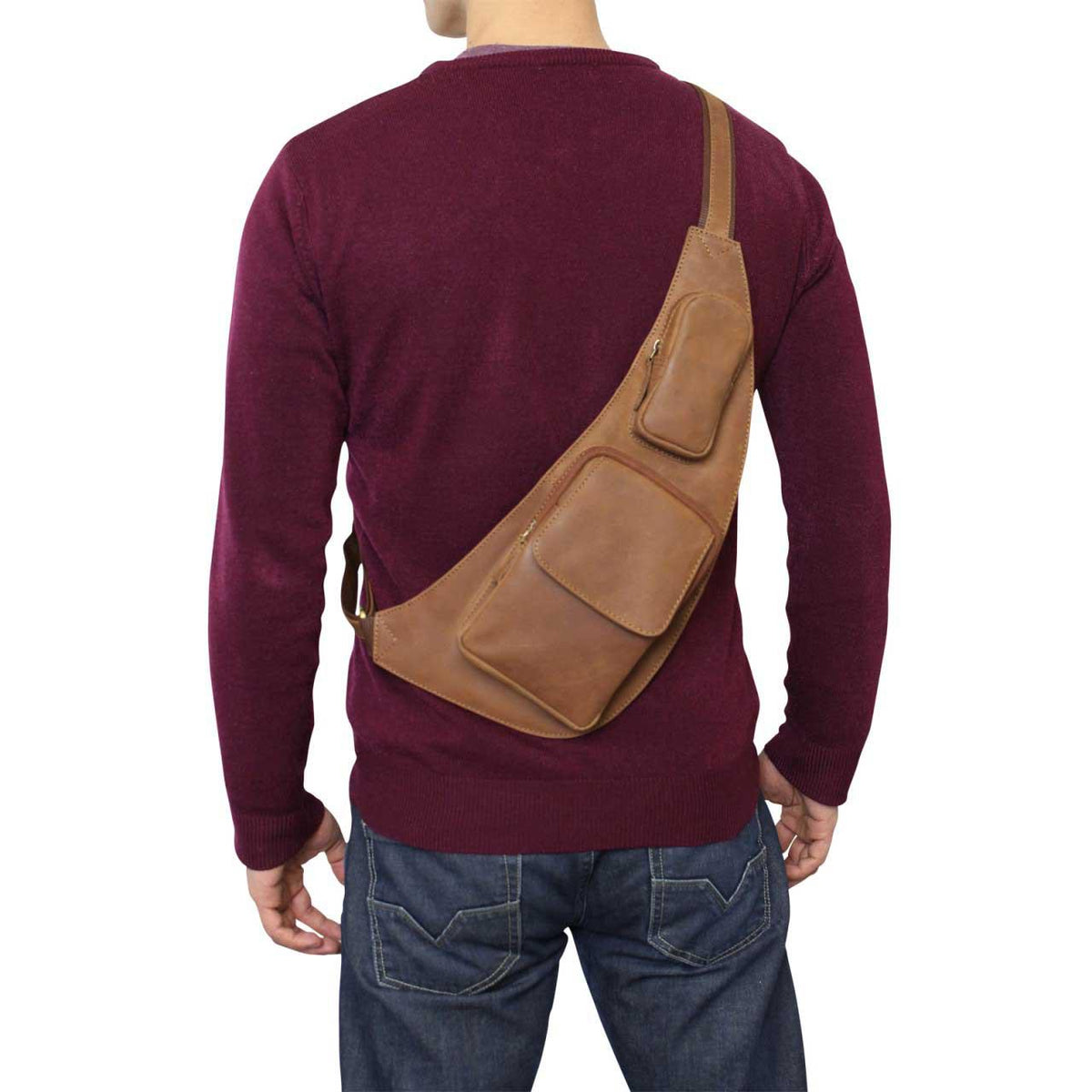 Ledertasche zum Umhängen