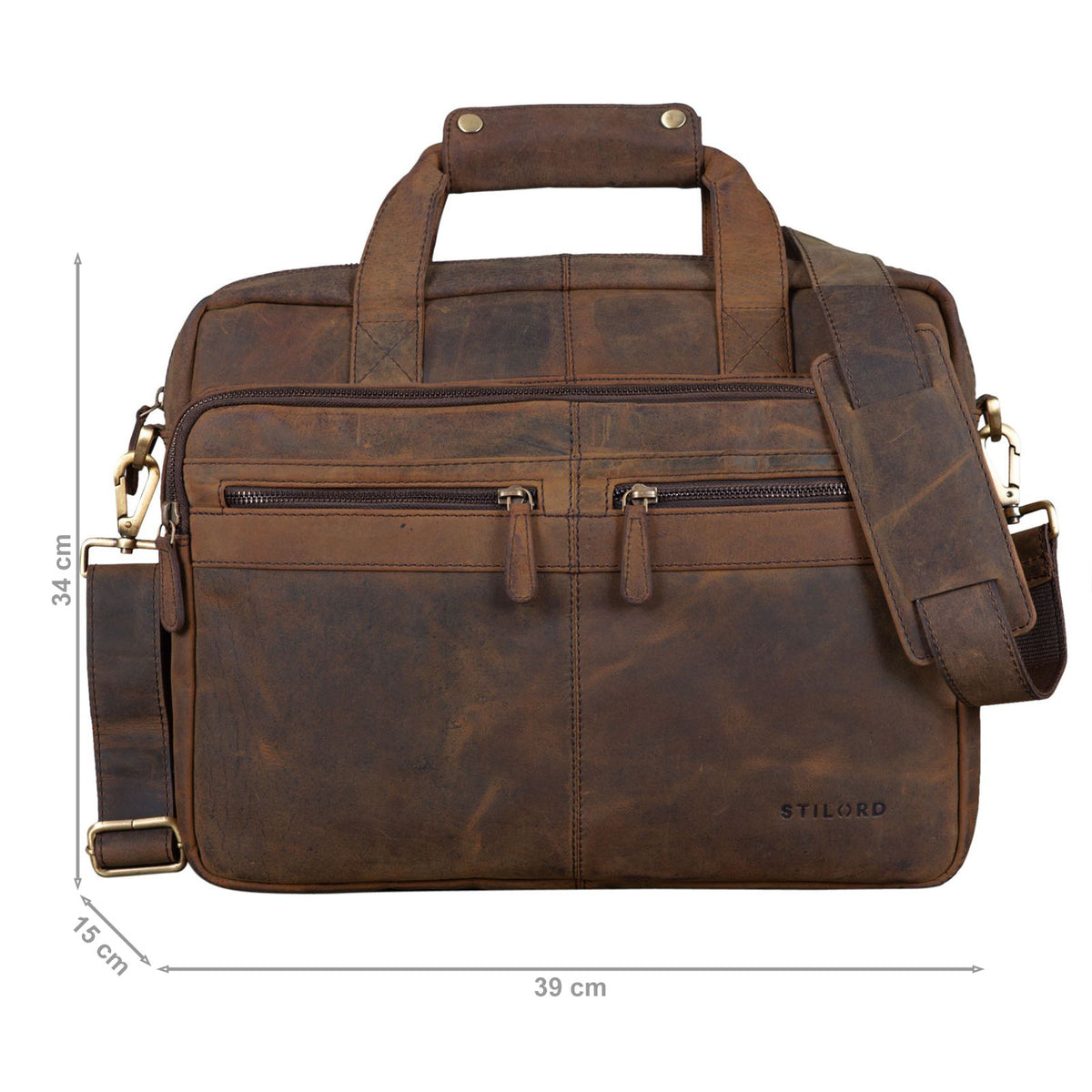 Leder Laptoptasche 15 Zoll