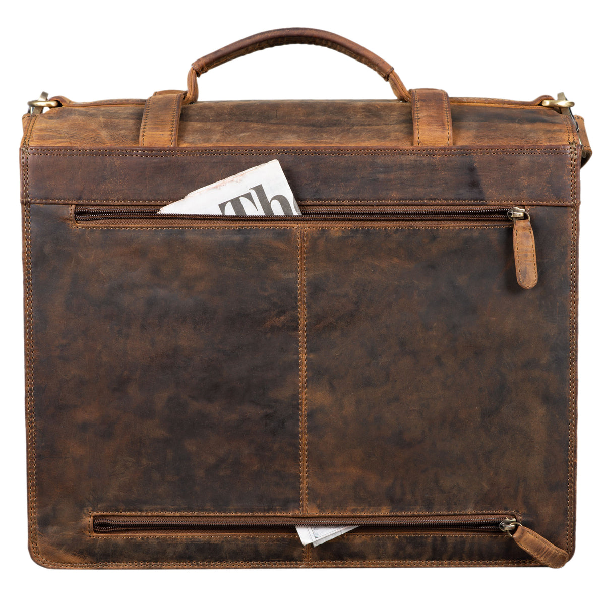 Ledertasche zum Umhängen Herren Damen Vintage