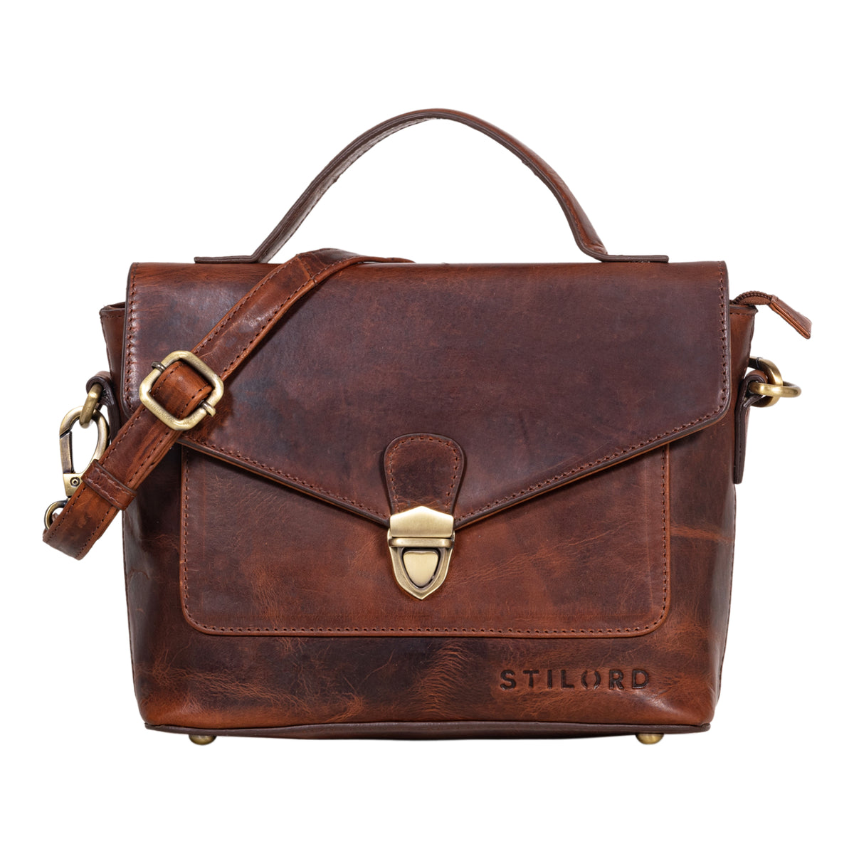 Braune Ausgehtasche zum Umhängen