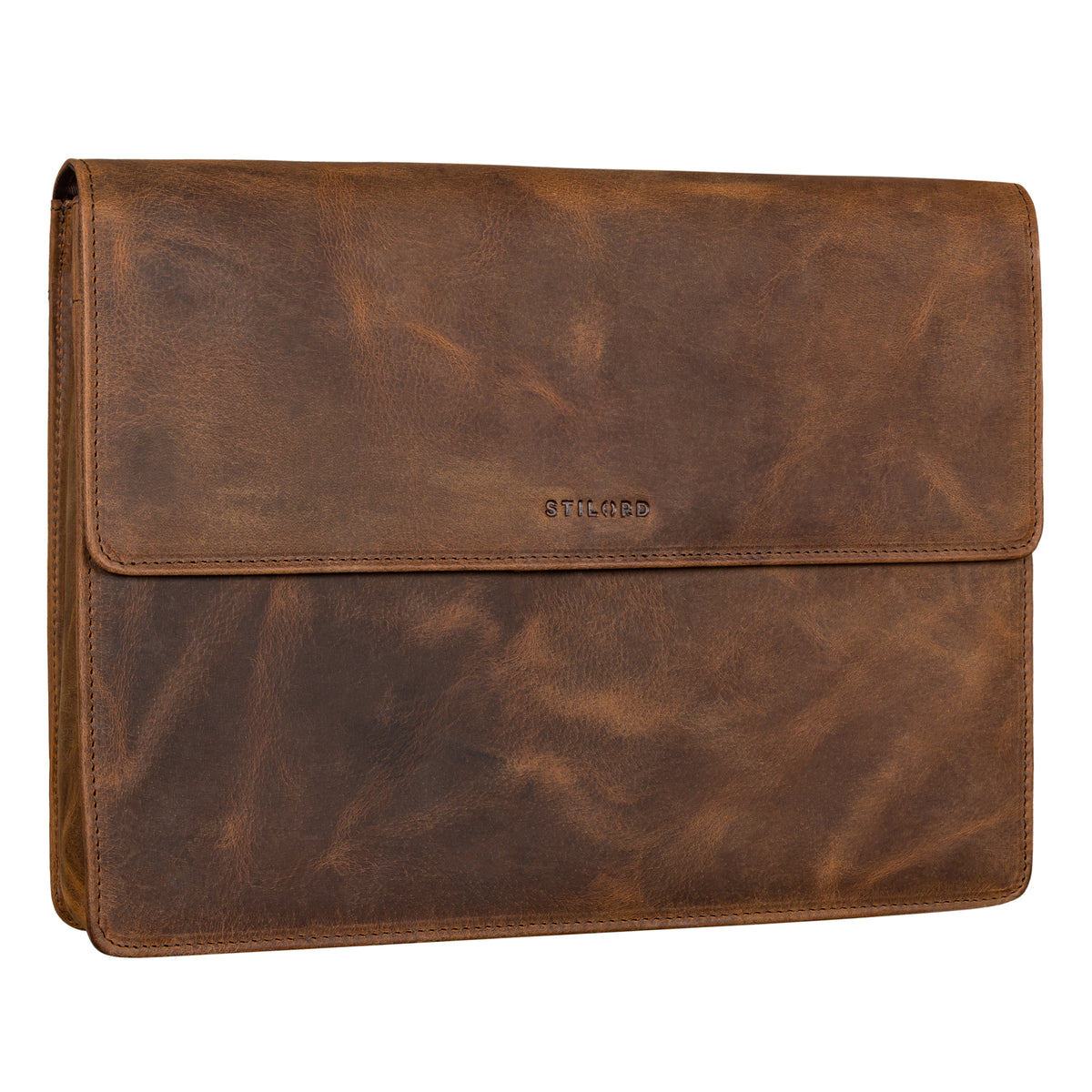 Vinteage Herrentasche Leder