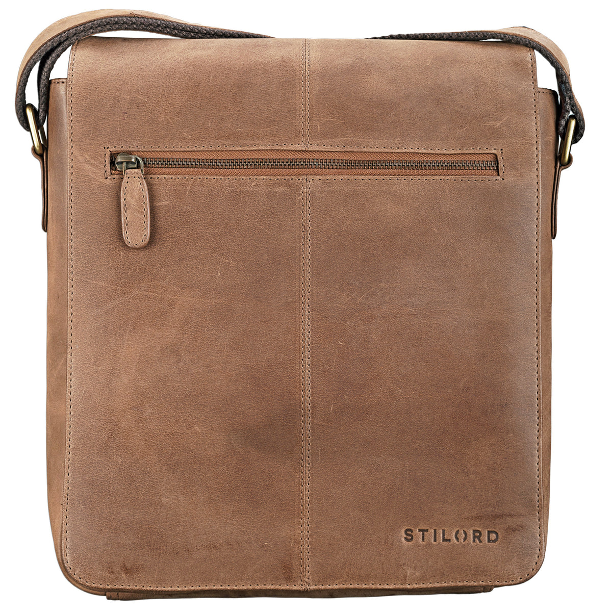 Vintage Schultertasche Braun
