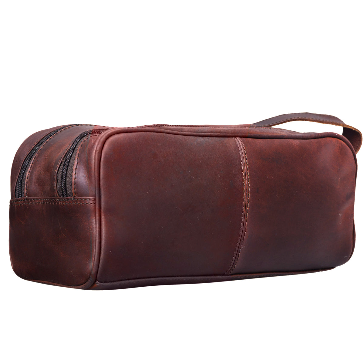 Leder Waschetasche