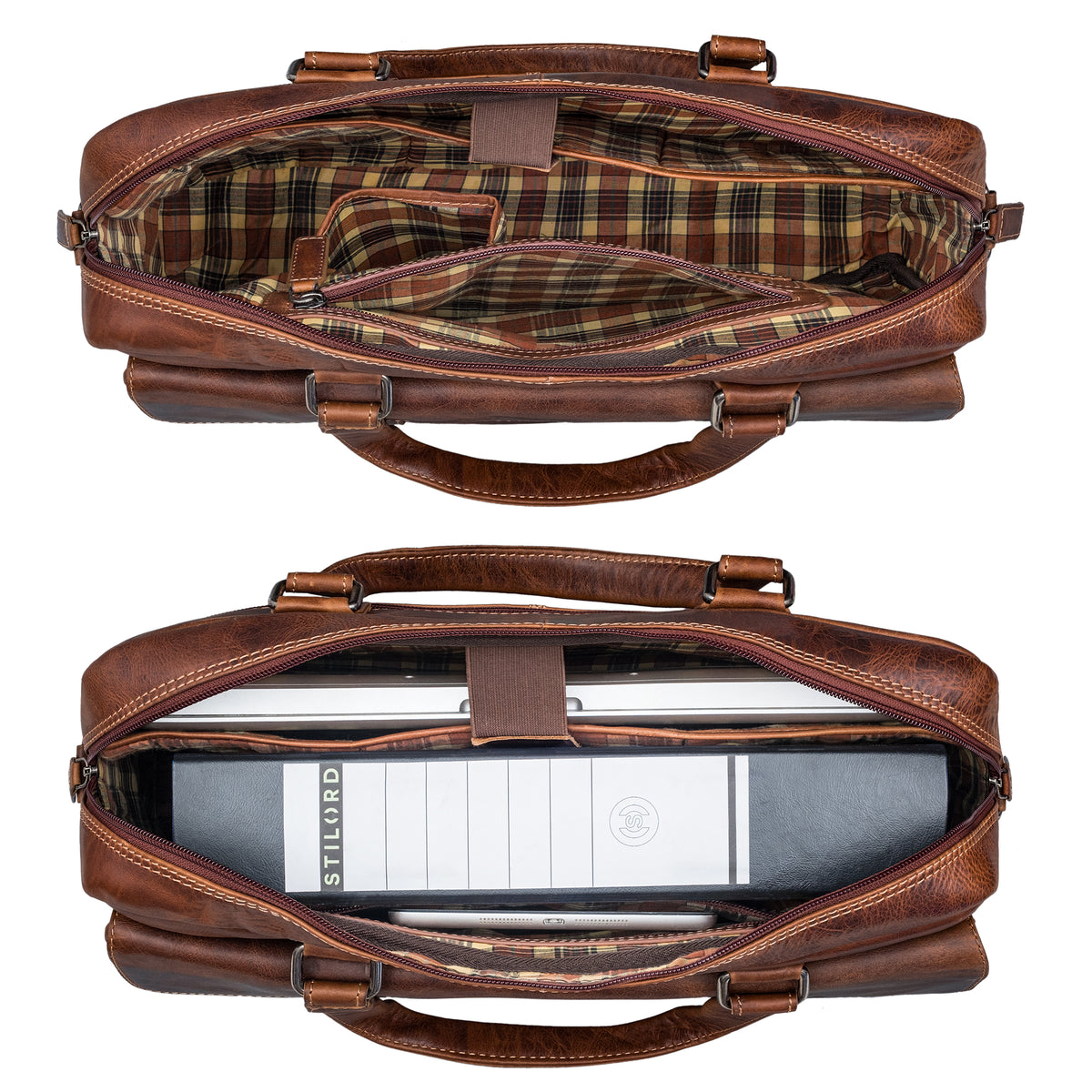 damen businesstasche herren leder braun