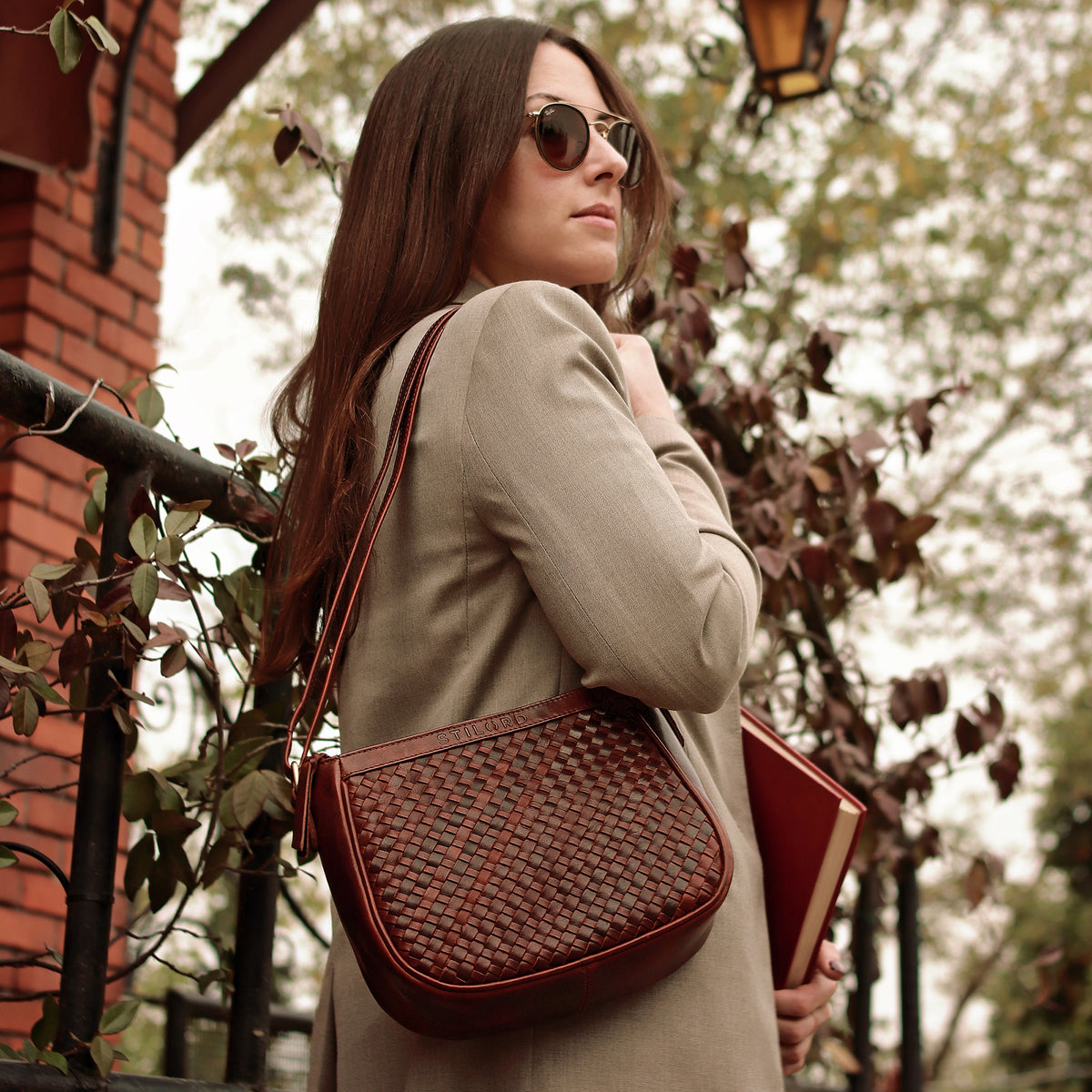 Damen Handtasche Echtleder