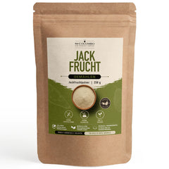 Jackfrucht Pulver aus Sri Lanka im MrCOLOMBO Papierbeutel auf weißem Hintergrund - 250 g