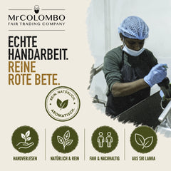 Beetroot powder, genuine handwork - hand-picked, natural and pure