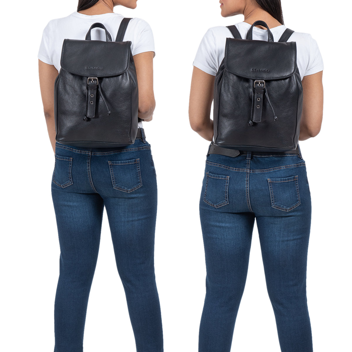 Damen Uni Rucksack schwarz