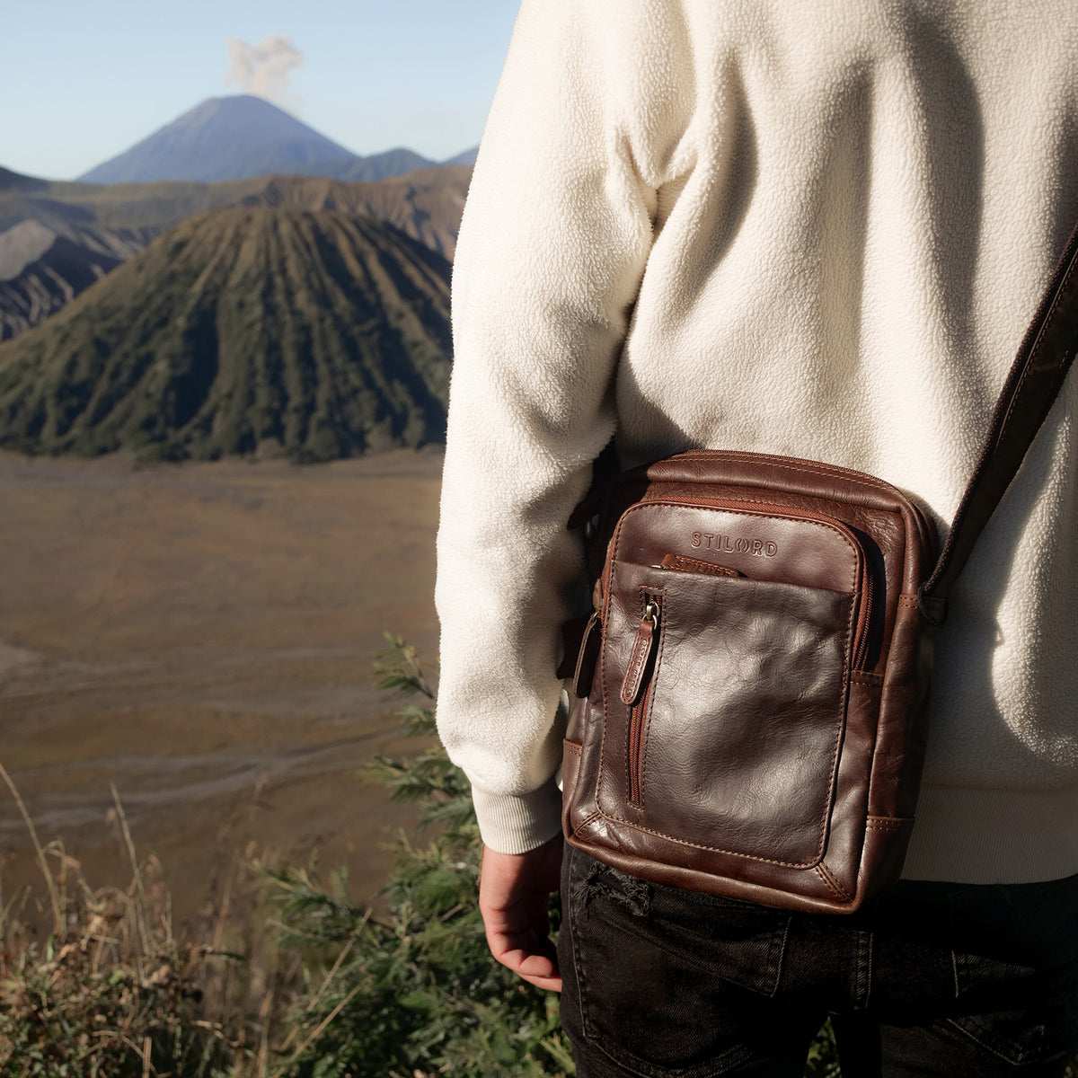 Vintage Messenger Bag Herren