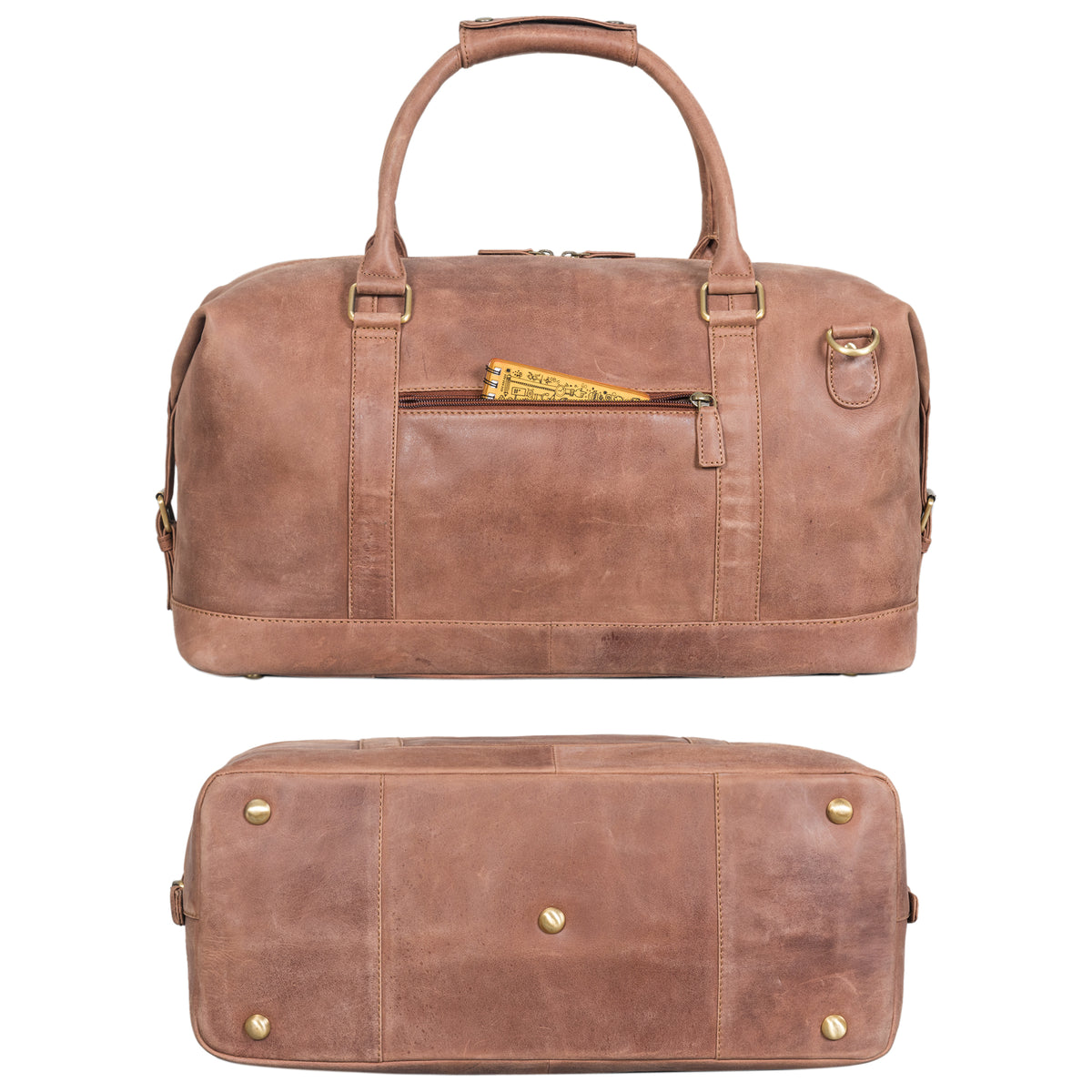 Ledertasche Reisen groß